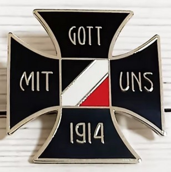 Pin - Eisernes Kreuz - SWR - 1914 - Gott mit uns Pin - Eisernes Kreuz - SWR - 1914 - Gott mit uns