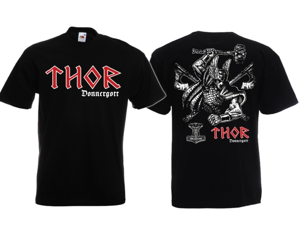 T-Hemd - Thor - Donnergott - klassisch T-Hemd - Thor - Donnergott - klassisch