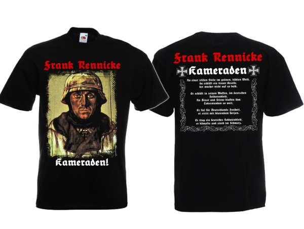 T-Hemd - Frank Rennicke - Kameraden T-Hemd - Frank Rennicke - Kameraden