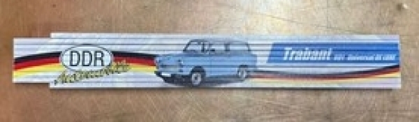 Zollstock - Trabant - blau Zollstock - Trabant - blau