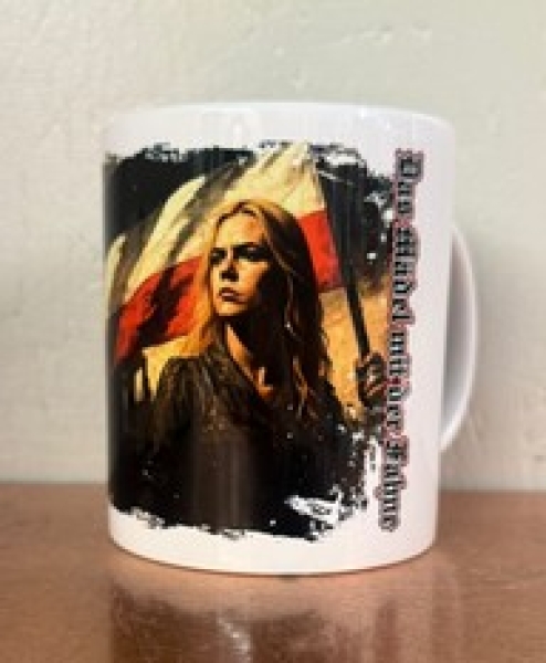Tasse - Frank Rennicke - Das Mädel mit der Fahne Tasse - Frank Rennicke - Das Mädel mit der Fahne
