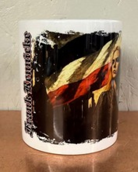 Tasse - Frank Rennicke - Das Mädel mit der Fahne