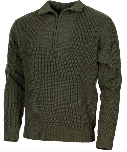 Pullover - MFH - Troyer - oliv Pullover - MFH - Troyer - oliv