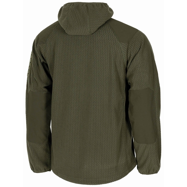 Jacke - Fleece-Jacke - "ViperGrid" - oliv