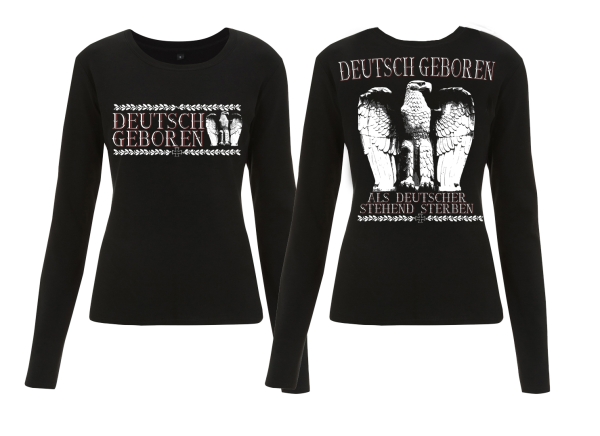 Frauen - Sweatshirt - Deutsch geboren Frauen - Sweatshirt - Deutsch geboren