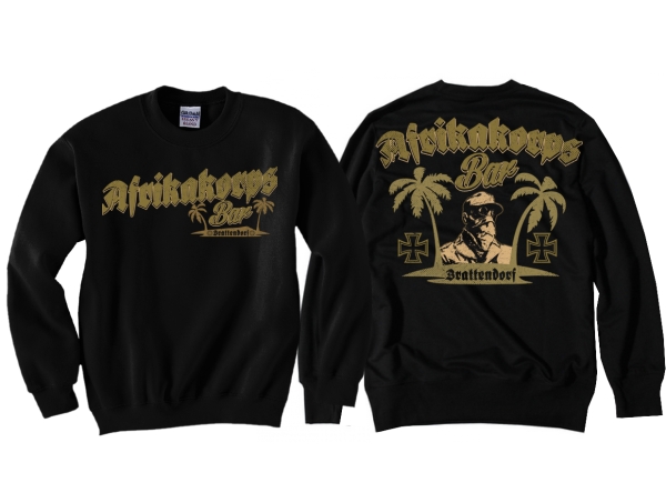 Pullover - Afrikakorps Bar Brattendorf - schwarz Pullover - Afrikakorps Bar Brattendorf - schwarz