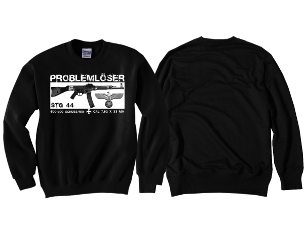 Pullover - Problemlöser - schwarz Pullover - Problemlöser - schwarz