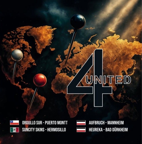 United Volume 4 - Aufbruch / Suncity Skins / Heureka / Orgullo Sur United Volume 4 - Aufbruch / Suncity Skins / Heureka / Orgullo Sur