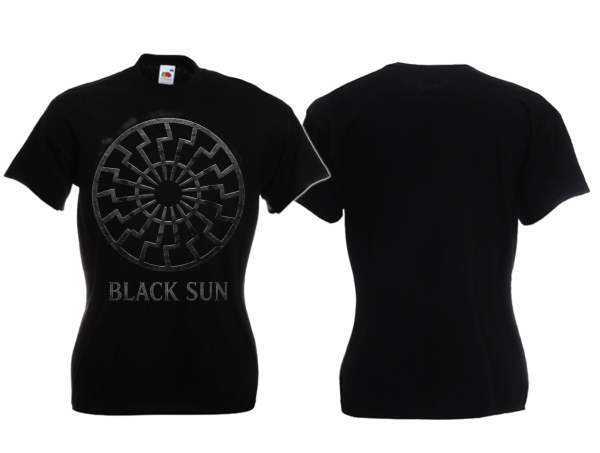 Frauen T-Shirt - Black Sun - Iron - Motiv 2 Frauen T-Shirt - Black Sun - Iron - Motiv 2