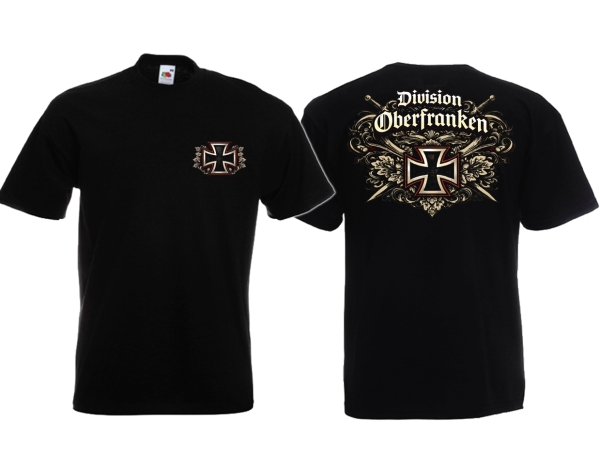 T-Hemd - Division Oberfranken - EK Version - schwarz