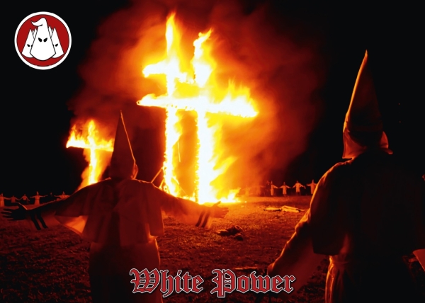 Poster - Kunstdruck - KKK White Power - SONDERFORMAT 67x49cm +++EINZELSTÜCK+++