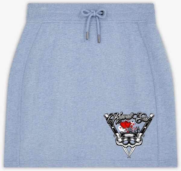Frauen - Rock - kurz - Krawallgirl - Motiv 3-2 - blue heather Frauen - Rock - kurz - Krawallgirl - Motiv 3-2 - blue heather