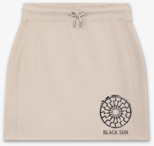 Frauen - Rock - kurz - Black Sun - Iron - Motiv 2 - sueded fawn Frauen - Rock - kurz - Black Sun - Iron - Motiv 2 - sueded fawn