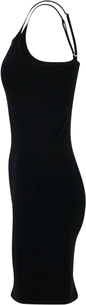 Kleid - Stretch Jersey Slim Dress - Krawallgirl - Motiv 2 - schwarz