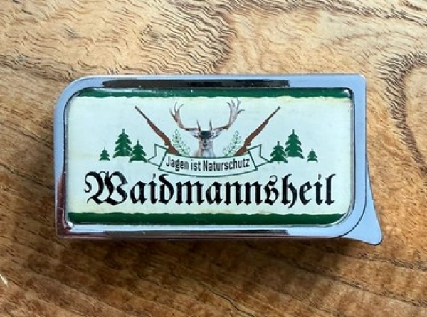 Feuerzeug - SM - Waidmannsheil - Jagen ist Naturschutz Feuerzeug - SM - Waidmannsheil - Jagen ist Naturschutz