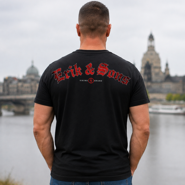 Erik & Sons - T-Shirt - FRAKTUR schwarz Erik & Sons - T-Shirt - FRAKTUR schwarz