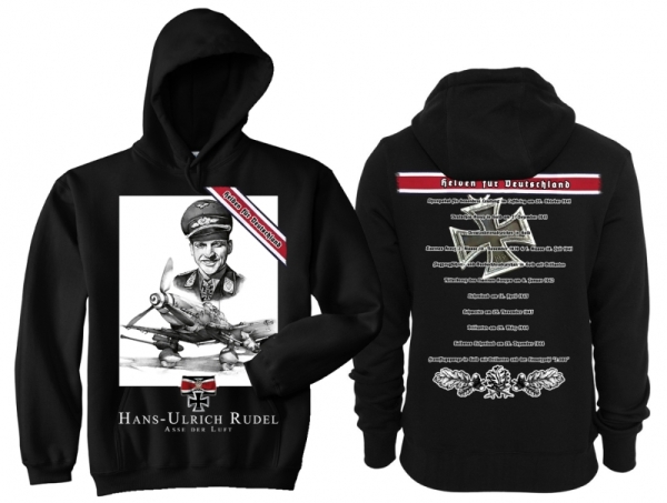 Frauen - Kapuzenpullover - H.-U. Rudel - schwarz Frauen - Kapuzenpullover - H.-U. Rudel - schwarz