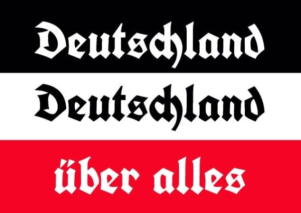 Deutschland über alles - Aufkleber Paket 50 Stück Deutschland über alles - Aufkleber Paket 50 Stück