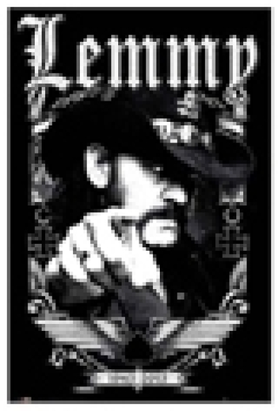 Poster - Motörhead - Lemmy 1945-2015 Poster - Motörhead - Lemmy 1945-2015