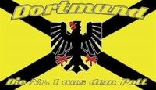 Fahne - Dortmund die Nr.1 im Pott - Motiv 2 Fahne - Dortmund die Nr.1 im Pott - Motiv 2