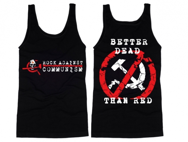Muskelshirt/Tank Top - RAC - better dead than red Muskelshirt/Tank Top - RAC - better dead than red