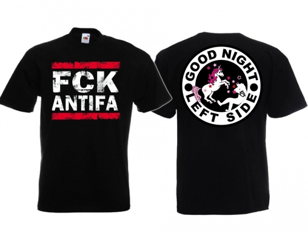 Frauen T-Shirt - FCK Antifa - Motiv 6 Frauen T-Shirt - FCK Antifa - Motiv 6