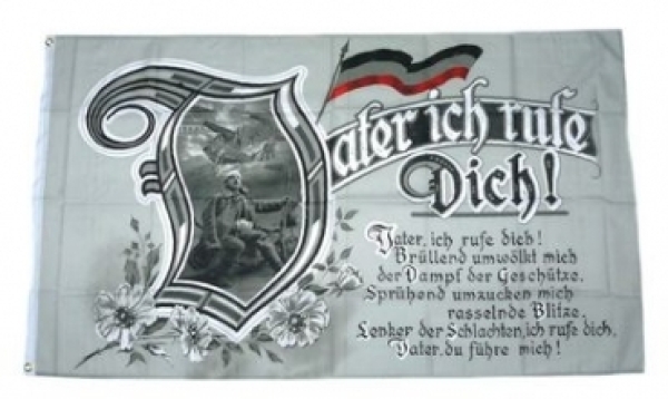 Fahne - Vater ich rufe Dich! (43) Fahne - Vater ich rufe Dich! (43)