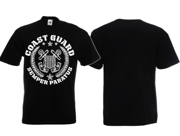 Frauen T-Shirt - Coastguard - schwarz - Motiv2 Frauen T-Shirt - Coastguard - schwarz - Motiv2