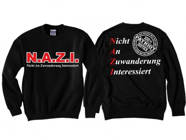 Pullover - N.A.Z.I. - Motiv 2 Pullover - N.A.Z.I. - Motiv 2