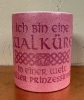 Glitzer Tasse - pink - Ich bin eine Walküre