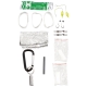 Survival Set - Parachute Cord - oliv/schwarz