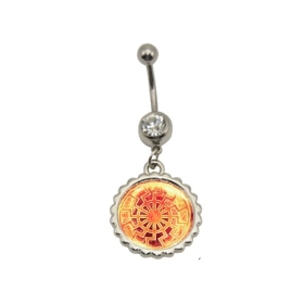 Piercing - Bauchnabel - Sonne Piercing - Bauchnabel - Sonne
