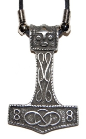 Halskette - Thors Hammer - groß Halskette - Thors Hammer - groß