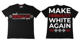 Premium Shirt - Make Germany White Again - schwarz Premium Shirt - Make Germany White Again - schwarz