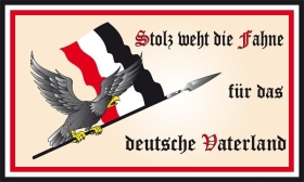 Fahne - Stolz weht die Fahne für das deutsche Vaterland (57) Fahne - Stolz weht die Fahne für das deutsche Vaterland (57)