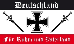 Fahne - Für Ruhm und Vaterland (251) Fahne - Für Ruhm und Vaterland (251)