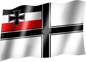 Fahne - Kaiserliche Kolonialflagge (1871-1918) (78) Fahne - Kaiserliche Kolonialflagge (1871-1918) (78)