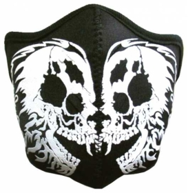 Biker Maske - Tribal Skull Biker Maske - Tribal Skull