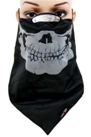 Biker Tuch - Grey Skull Biker Tuch - Grey Skull