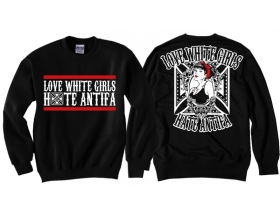 Pullover - Love White Girls Pullover - Love White Girls
