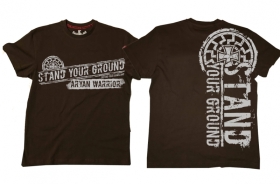 Premium Shirt - Stand your Ground - braun Premium Shirt - Stand your Ground - braun