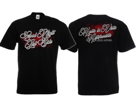 Frauen T-Shirt - Good Night left Side - Splitter - schwarz/lila Frauen T-Shirt - Good Night left Side - Splitter - schwarz/lila