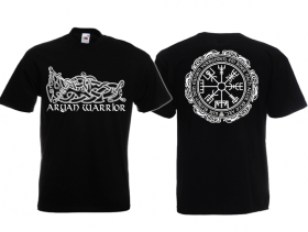Frauen T-Shirt - Aryan Warrior - Vegvisir - Motiv 1 Frauen T-Shirt - Aryan Warrior - Vegvisir - Motiv 1