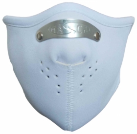 Biker Maske - weiß Biker Maske - weiß