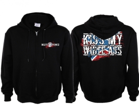 Kapuzenjacke - Kiss My White Ass - Südstaaten Kapuzenjacke - Kiss My White Ass - Südstaaten
