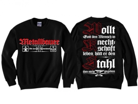 Pullover - Metallbauer Pullover - Metallbauer