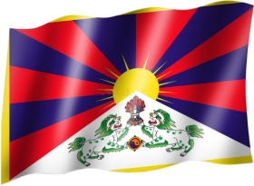 Fahne - Tibet (189) Fahne - Tibet (189)