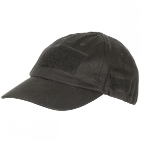 Cap - Einsatz-Cap - mit Klett - schwarz Cap - Einsatz-Cap - mit Klett - schwarz