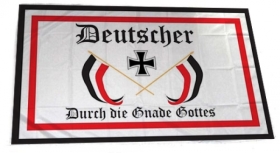 Fahne - Deutscher durch Gnade Gottes (14) Fahne - Deutscher durch Gnade Gottes (14)