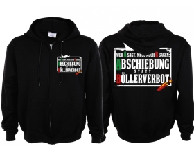 Kapuzenjacke - Abschiebung statt Böllerverbot Kapuzenjacke - Abschiebung statt Böllerverbot